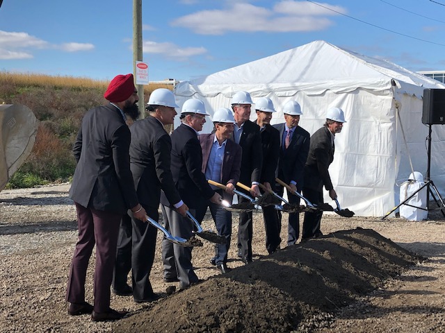 Canadian Tire Ground Breaking Event